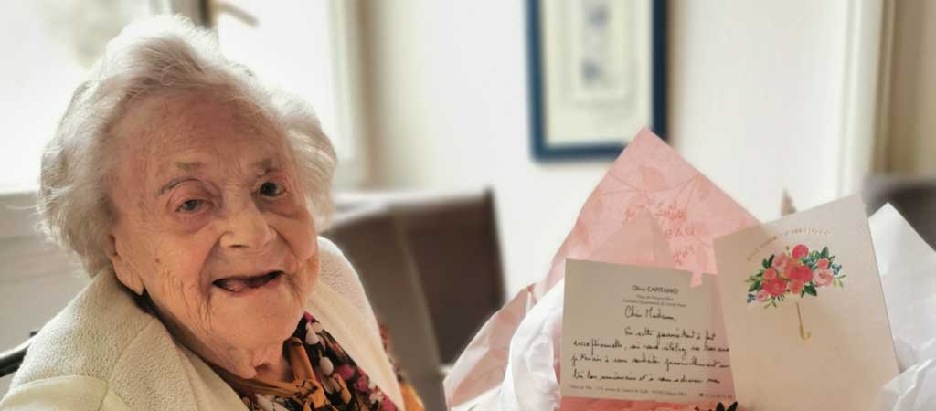 Jacqueline témoignage anniversaire 100 ans