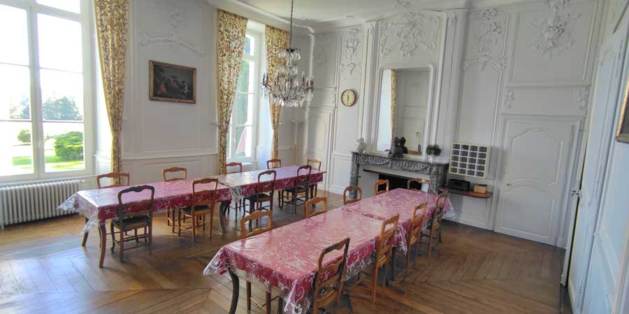 Château de Pothières : le salon