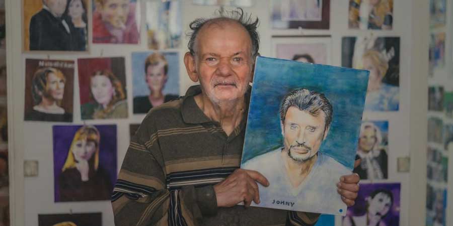 Personnes âgées et art : Georges, devenu peintre à la retraite