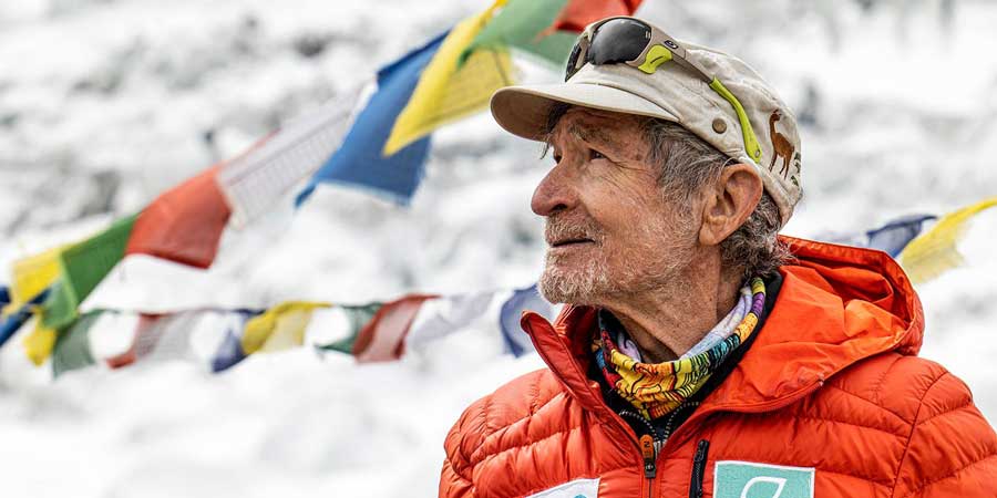 Sportif extrême âgé : Carlos Soria alpiniste