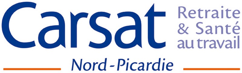 Logo de la Carsat Nord-Picardie avec la mention « Retraite & Santé au travail ».