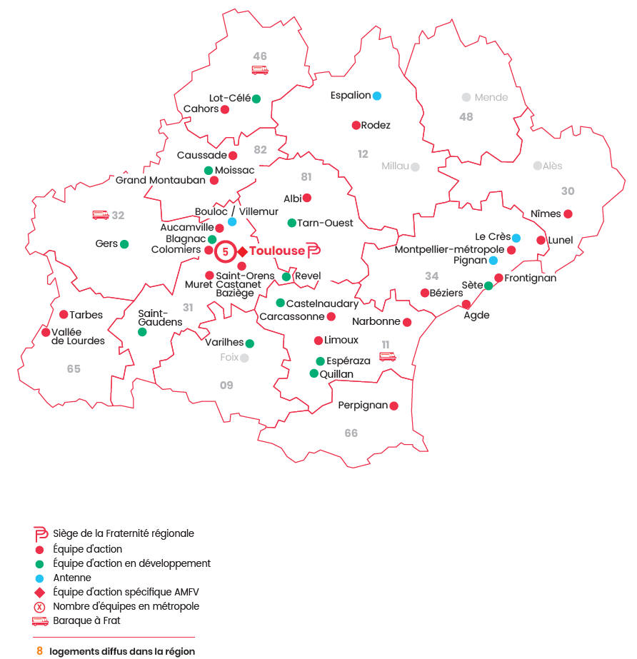 Fraternité Régionale Occitanie