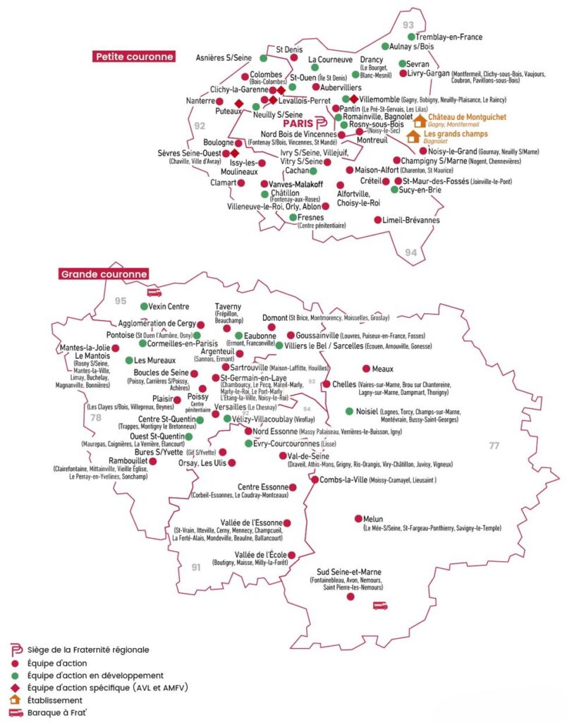 Fraternité Régionale Banlieues Ile-de-France