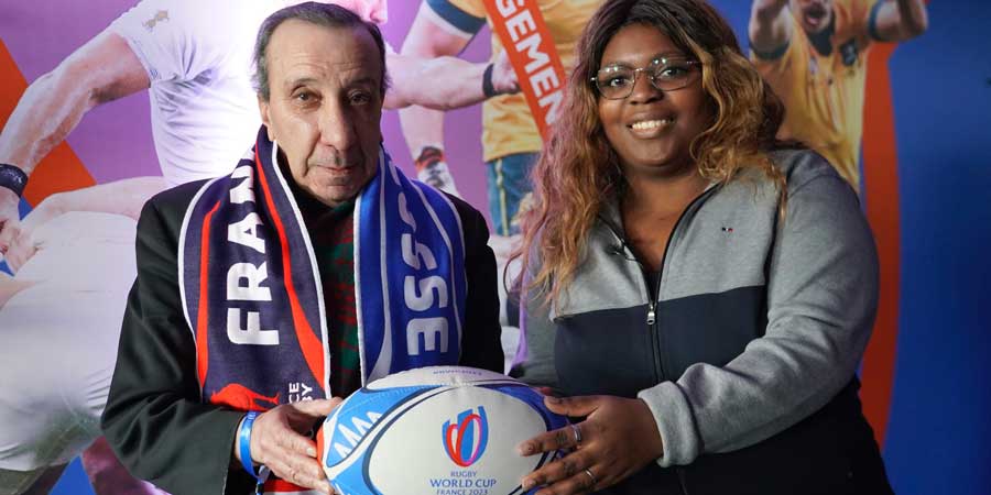Un programme pour favoriser les liens entre les générations, qui promet des moments forts pour nos aînés ! © rugbyworldcupfrance2023
