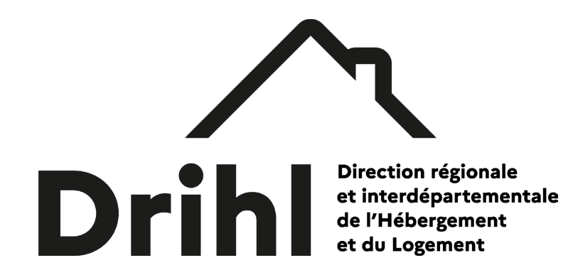 Logo de la Drihl – Direction régionale et interdépartementale de l’Hébergement et du Logement