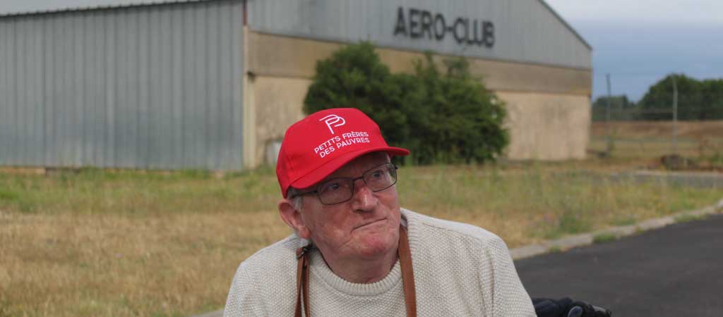 Daniel, 78 ans, a pu revoler grâce aux Petits Frères des Pauvres. © Petits Frères des Pauvres de Frontignan
