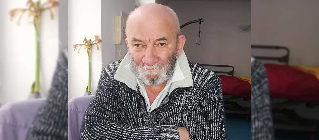 Aimé a pu trouver de l'aide et du soutien auprès de notre Association. © Petits Frères des Pauvres de Lille