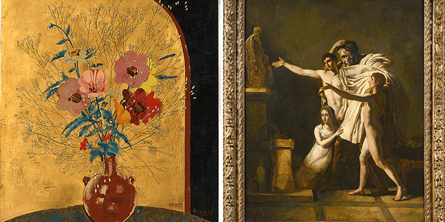 Des tableaux, comme la laque de la peintre Alix Aymé seront mis à prix. © DR