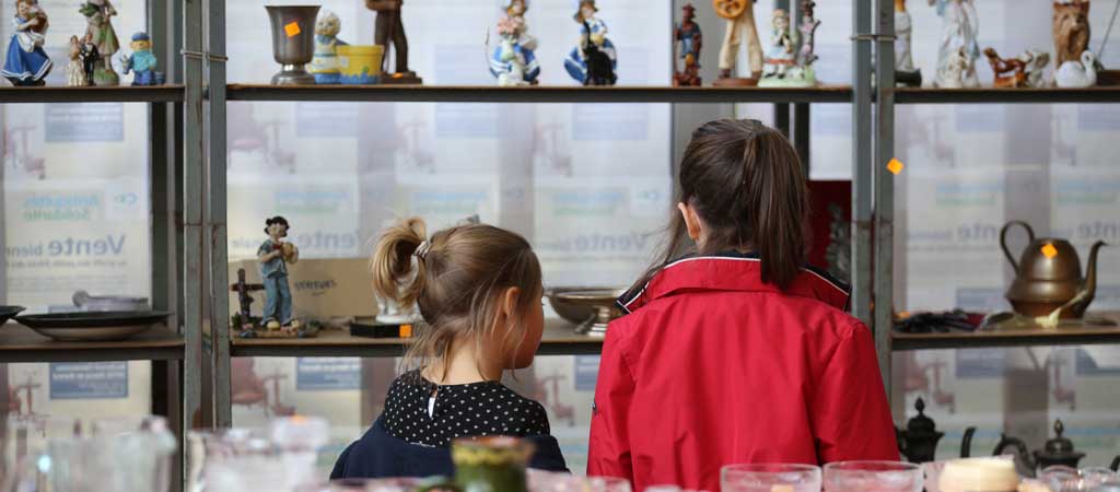 Une grande vente solidaire organisée près de Lille. © P. Menant / Petits Frères des Pauvres
