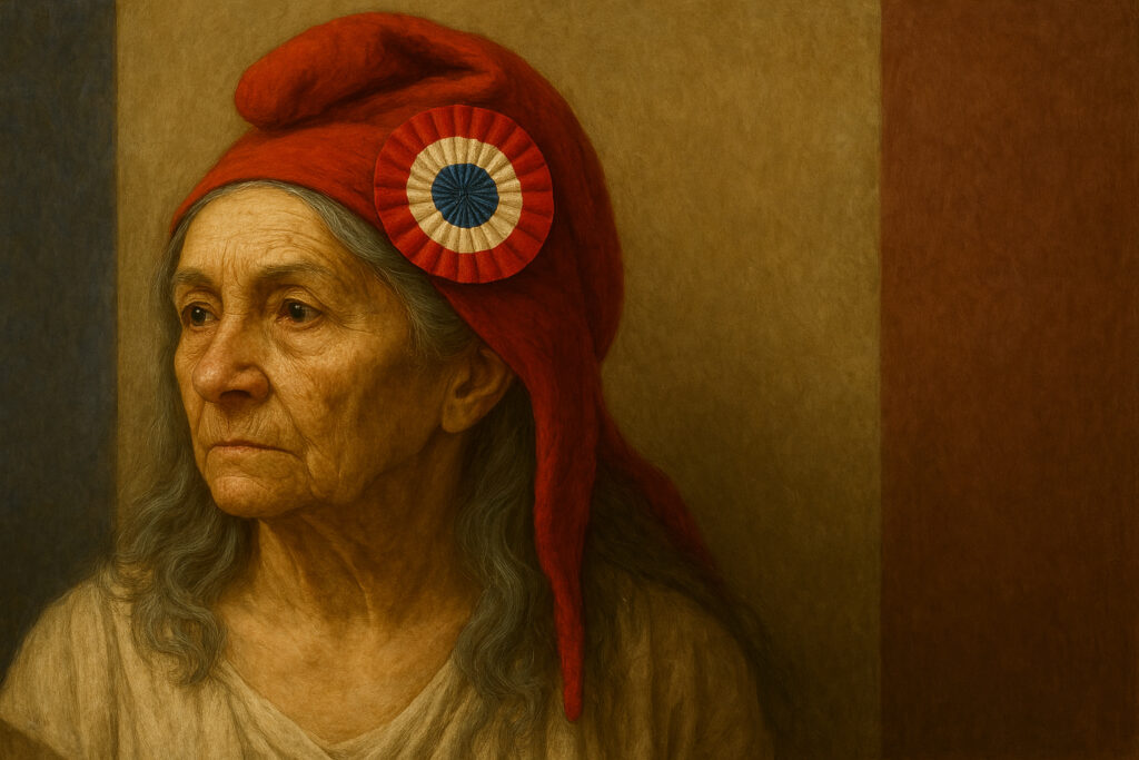 Marianne vieillie par l'IA