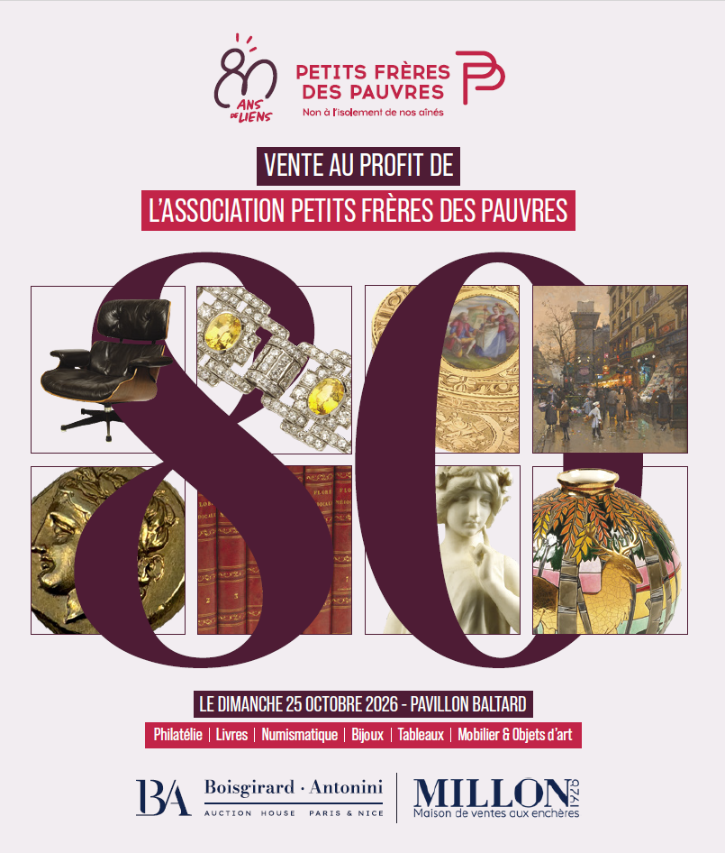 Grande vente et vente aux enchères des 80 ans des Petits Frères des Pauvres