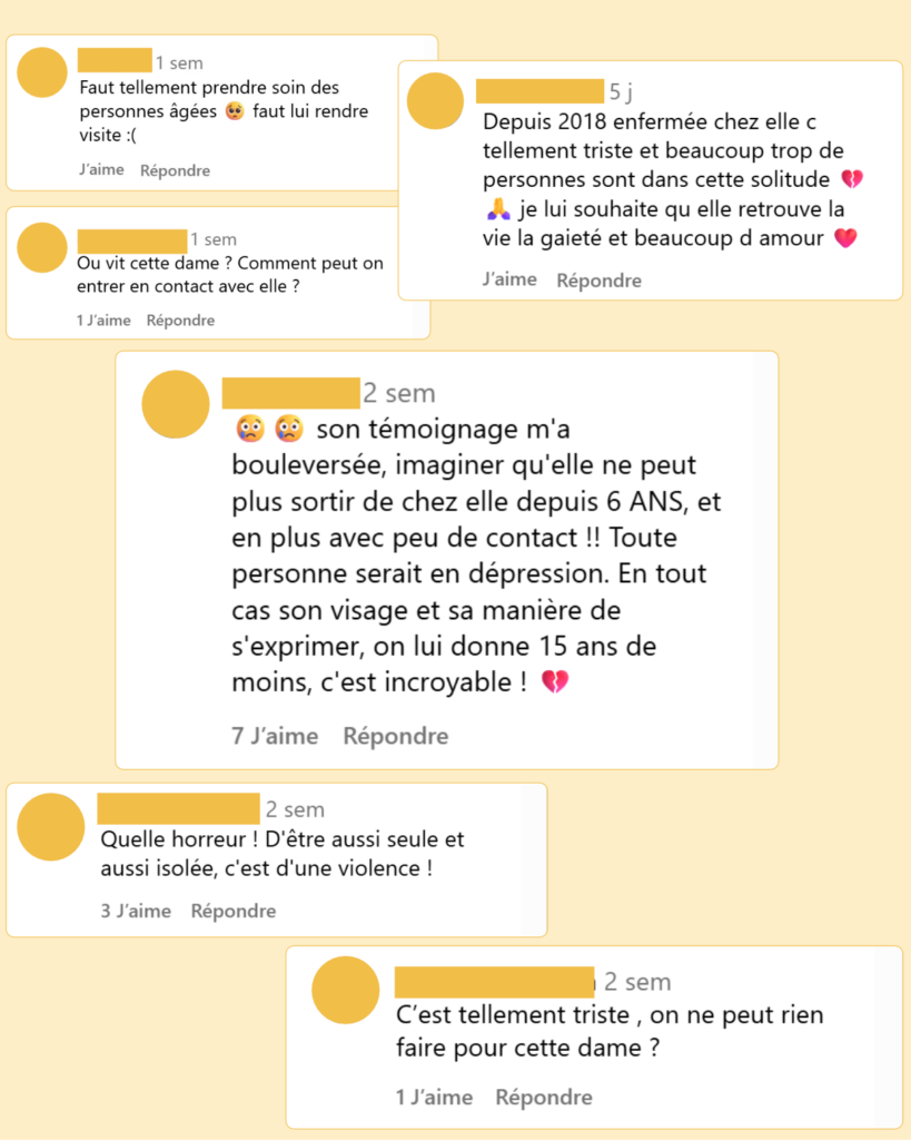 [VIDEO] France, 91 ans : « J’en attrape mal au cou à force de regarder sur la rue »